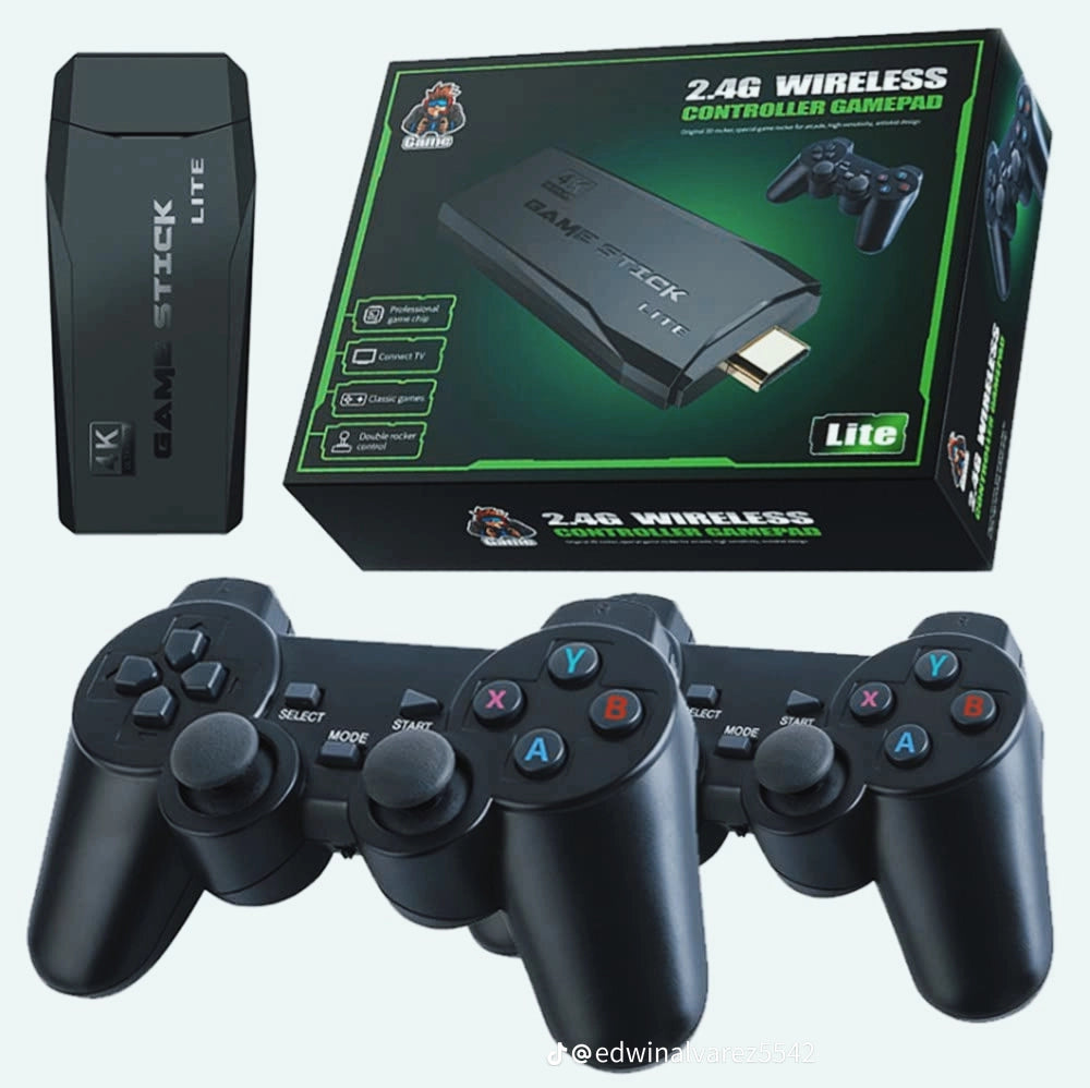 Consola de Juegos Retro + 2 Controles